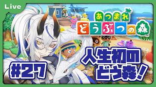 [あつまれどうぶつの森] 人生初のどうぶつの森！？色々教えてもらえると助かります！釣り、虫取りコンプ目指します！！ vol27 [シャヘル]