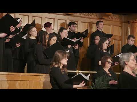 Chronos Vocal Ensemble with U of A Choirs - Abendlied (Rheinberger)
