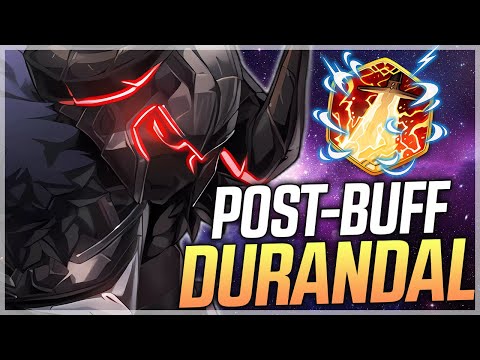 DARK CORVUS IS INSANE with POST-BUFF DURANDAL!! - Epic Seven