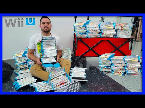 Collecting every Nintendo Wii U game in 1 Hour!?