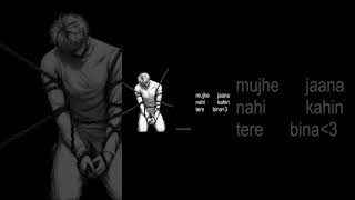 Download lagu Jana Nahin Kahin Tere Bina 💔🥀 | Slowed   Reverb | Love Song Lyrics ❤️ | Sad Lofi #shorts mp3