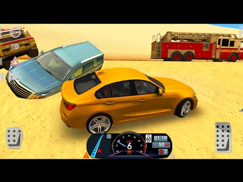 Driving School Sim - 2020 #ep 6 [Dubai Desert Road] - BMW 300 Horse Power Car | Car Games 2021
