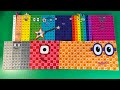 Numberblocks count 0-100-200 learning counting from  Number  color rainbow  blocks MathLink Cubes