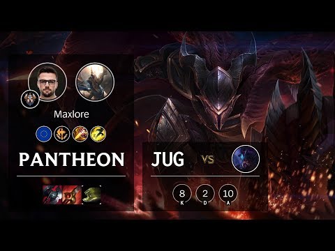 Pantheon Jungle vs Rek'Sai - EUW Challenger Patch 10.5