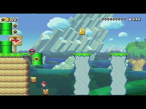 Merry Christmas (Level 13) by Sean - Super Mario Maker - No Commentary 1bn
