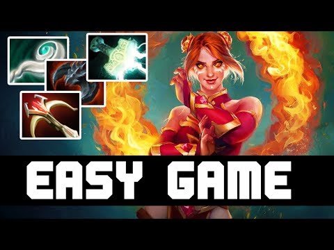 Try hard carry Lina, Daedalus, Mjollnir, Satanic. Dota 2 NeroGaming