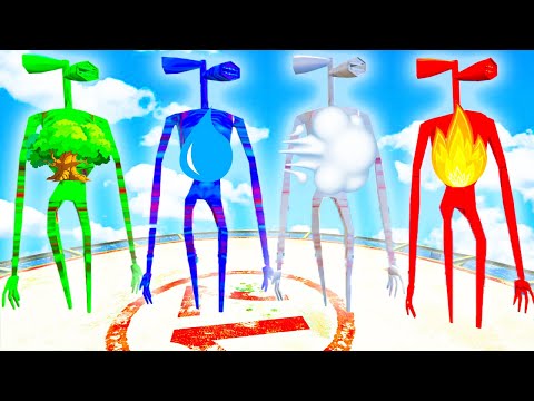 GTA 5: SHINCHAN Finding ELEMENTAL SIREN HEADS In GTA V ! ( GTA 5 mods )