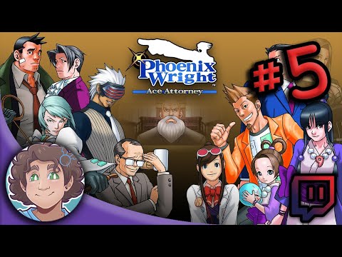 Phoenix Wright: AA Trials and Tribulations- More Incriminating Evidence, Phoenix? (Stream 5) [Blind]