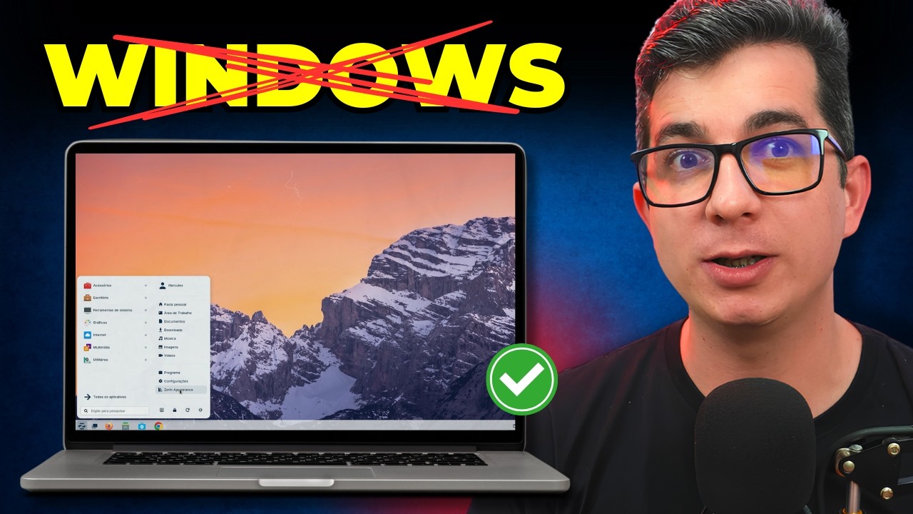 O MELHOR Sistema Operacional para PC fraco! ADEUS Windows 11! Instale o Zorin OS AGORA!