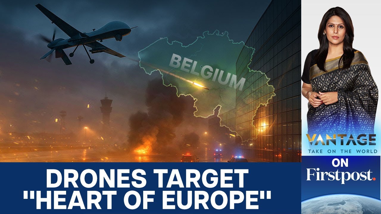 Mysterious Drones Halt Operations at Brussels Airport | Vantage With Palki Sharma