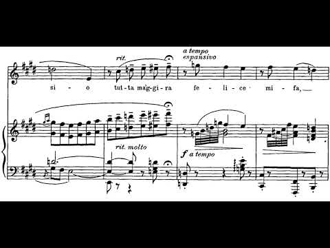 Quando m'en vo (La Bohème - G. Puccini) Score Animation