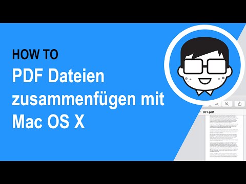 PDF Dateien zusammenfügen mit Mac OS X