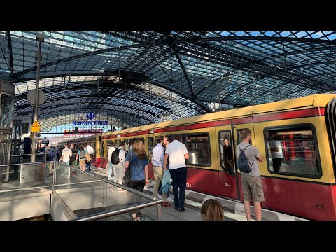 Tågresa med Interrail - Del 5, tåg på Nürnberg Hbf och ICE Nürnberg - Berlin