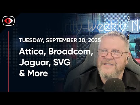 Attica, Crustacean Porn, Broadcom, William of Ockham, Jaguar, SVG, Aaran Leyland... - SWN #516