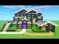 Minecraft Tutorial: How To Make A Ultimate Wooden Survival Mansion 