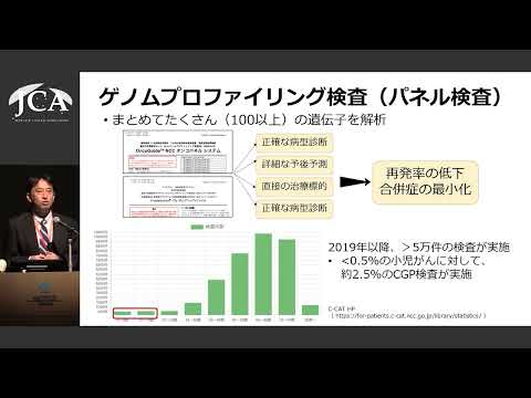 栄養学科 第Ⅱ部 講演2「小児がんとゲノム」加藤 元博（東京大学大学院医学系研究科 生殖・発達・加齢医学専攻小児医学講座）