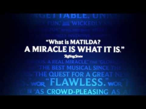 MATILDA BROADWAY: New TV Commercial