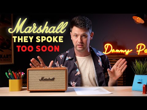 The terrible truth of why you can't pair your marshall speakers!