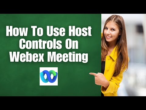 How to use host controls on Webex meeting (2024)