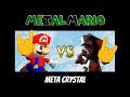Super Smash Bros Meta Crystal Metal Cover Metal Mario