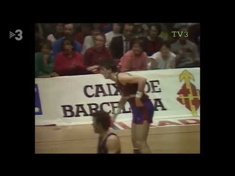 J.A. San Epifanio EPI 1987 Korac Cup Final G2 Limoges - FC Barcelona