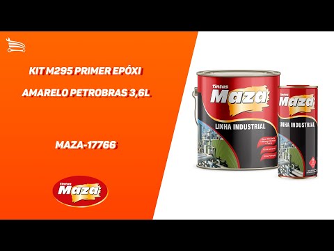 Kit M295 Primer Epóxi Verde Petrobras 3,6L - Video
