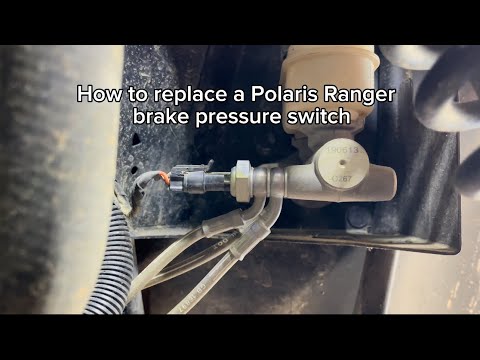 How to replace a 2021 Polaris Ranger 1000 Brake Pressure Switch