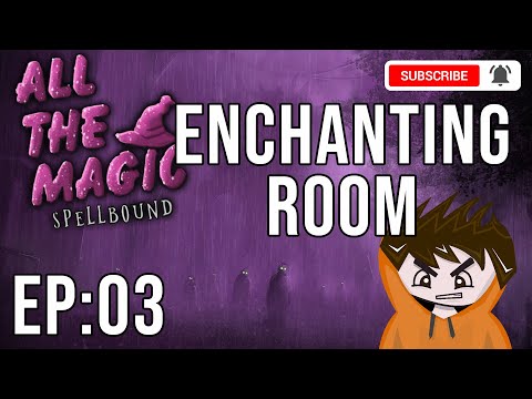 Niagra - Minecraft All the Magic Spellbound #3 Full Enchantment Room (A 1.16.5 Questing Modpack)