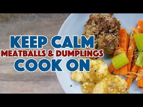 Meatballs & Dumplings 1930 Depression Era Recipe - Old Cookbook Show - Glen & Friends Cooking