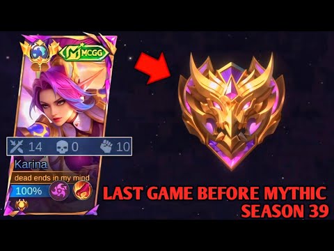 UNKILLABLE KARINA IN LAST GAME BEFORE MYTHIC 😱🔥 TOP 1 GLOBAL KARINA