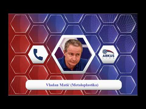 Najava 6. kola (muškarci) ARKUS lige - trener ekipe Metaloplastika Elixir - Matić Vladan