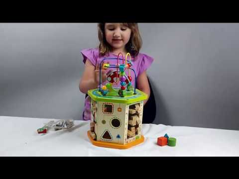 Review of Lavievert 9-in-1 Play Cube Activity Center!