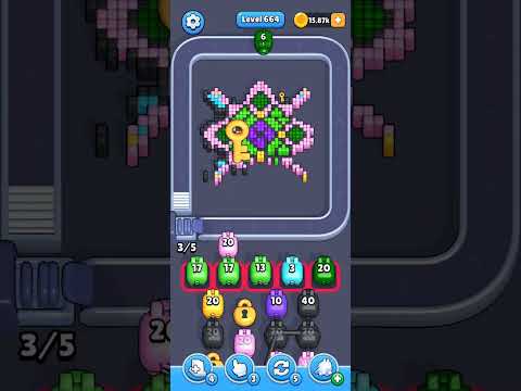 Pixel Flow Level 664 Walkthrough