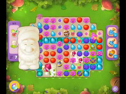 Gardenscapes Level 164 Completed