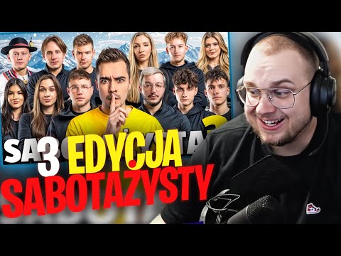 POPO | OGLĄDAMY PIERWSZY ODCINEK SABOTAŻYSTY - ZIMOWE KALAMBURY |