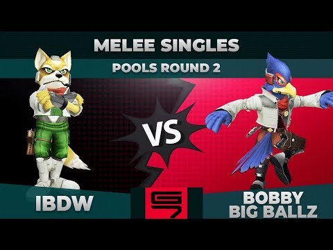iBDW vs bobby big ballz - Melee Singles: Pools R2 Winners Semifinal - Genesis 7 | Fox vs Falco