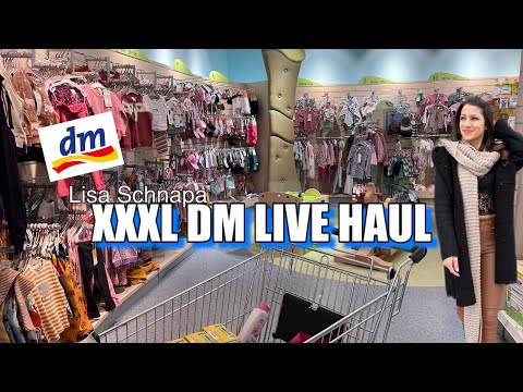 XXXL DM LIVE HAUL | LIVE SHOPPEN | NEUHEITEN | HAUSHALT | DROGERIE | BABY | KIND | KOSMETIK