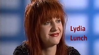 Lydia Lunch interview 1989 on Transmission Super Channel
