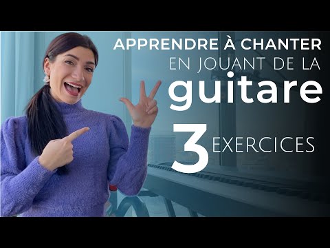 Apprendre à chanter en JOUANT DE LA GUITARE, 3 exercices FACILES !