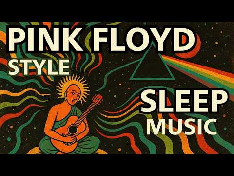 PINK FLOYD STYLE SLEEP MUSIC 🌒 Calm Instrumental Music for Deep Relaxation (no ads)