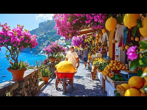 HIDDEN GEMS OF AMALFI COAST 🇮🇹  Peaceful Morning Walk in Ravello’s Secret Gardens, Italy