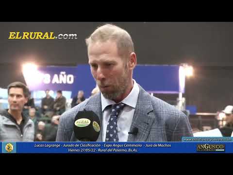 27-05-22 - Lucas Lagrange - Jurado - Expo .Angus Centenario - Jura de Machos  - Rural de Palermo