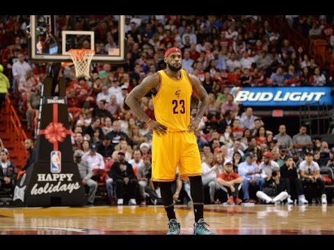Lebron James Full Highlights 2014.12.25 vs Heat 30 Pts, 8 Assists In Miami Return