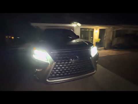 Nighttime Startup: 2022 Lexus GX460