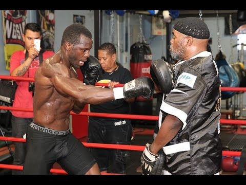 STEVE CUNNINGHAM FULL MEDIA WORKOUT 7/22/15 DSG GYM! TARVER VS CUNNINGHAM PBC ON SPIKE 8/14/15!