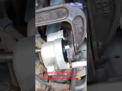 Brake Caliper pistons won't retract? #brakes #tahoe #overheatingbrakes