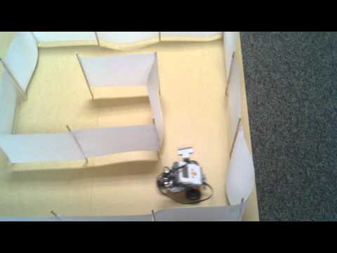 OHMTEK: NXT Spiral Maze with Ultrasonic Sensor