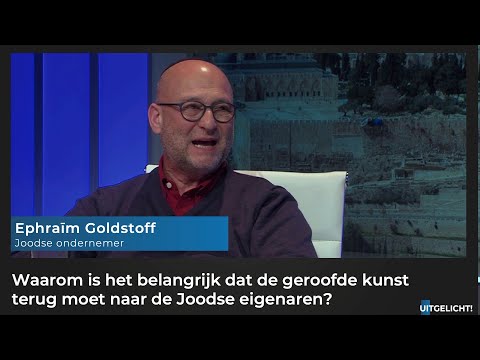 Uitgelicht! 28 juni 2021 - Ephraïm Goldstoff (Joodse ondernemer) over geroofde Joodse kunst