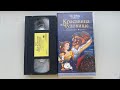 Opening To Beauty And The Beast 2002 VHS Russian Начало кассеты Красавица и �