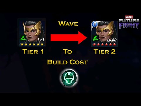 Wave Tier 2 Roadmap For Beginners - F2P - Marvel Future Fight